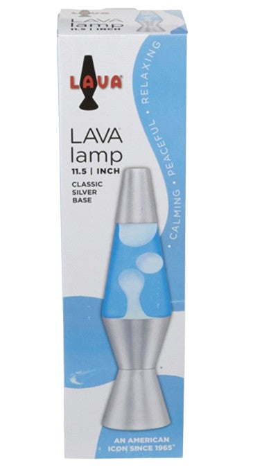 11.5" Lava Lamp WT/BL/SL